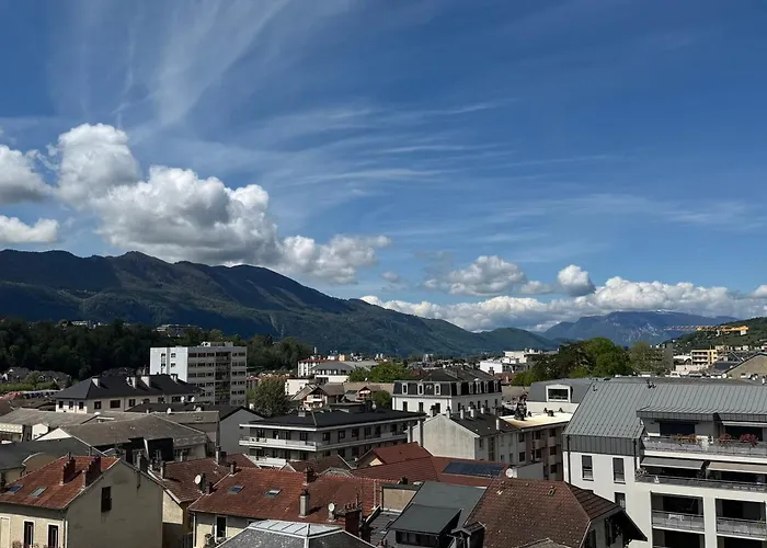 Superbe T2 Renove, Climatise, Parking, Balcon - Vue Et Montagnes - Fr-1-555-116 アパート