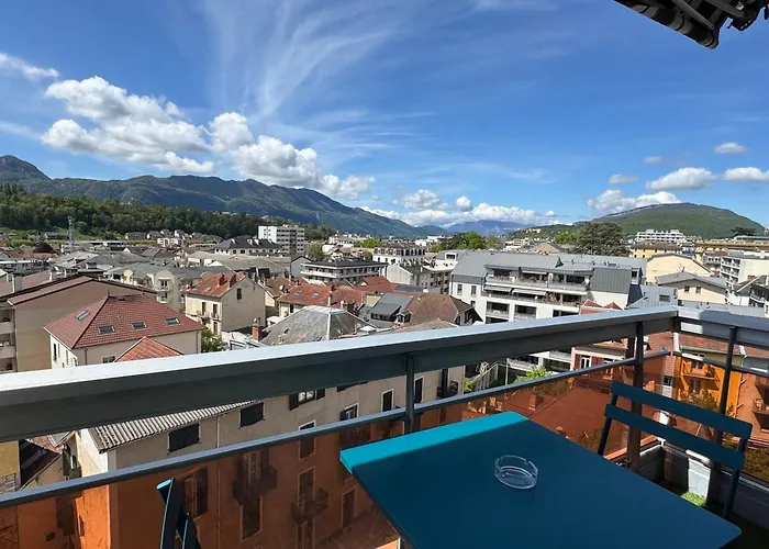 Superbe T2 Renove, Climatise, Parking, Balcon - Vue Et Montagnes - Fr-1-555-116 アパート